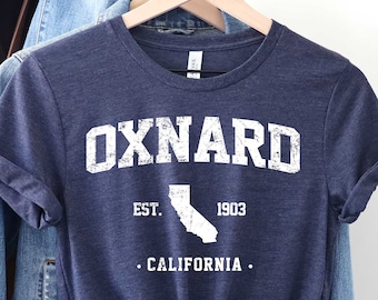 Oxnard California Shirt,California Shirt,West Cost Tee,California Tee,California, Cali Girl Shirt, Trendy California Shirt, California State