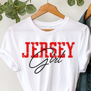Jersey Girl Tee, Jersey Girl, Jersey Girl T-shirt, New Jersey, Home State, New Jersey Home State, NJ State Shirt, New Jersey Home, Jersey