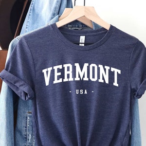 Vermont Shirt, Vermont Shirt, Vermont State Shirt, State Shirt, Home State Shirt, State Of Vermont Shirt, Vintage Shirt, Vermont Gift