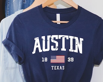 Austin Texas Shirt, Texas Shirt, Texas Home Shirt, TX Shirts, Texas Vacation Shirt, Travel Gift, Funny Texas Shirts, Texas Gift