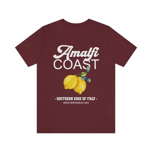 Amalfiküste Shirt, Amalfiküste, Amalfiküste Shirt, Italien Shirt, Positano, Capri, Urlaub Shirt, Reise Shirt, Vintage T-Shirt Bild 6