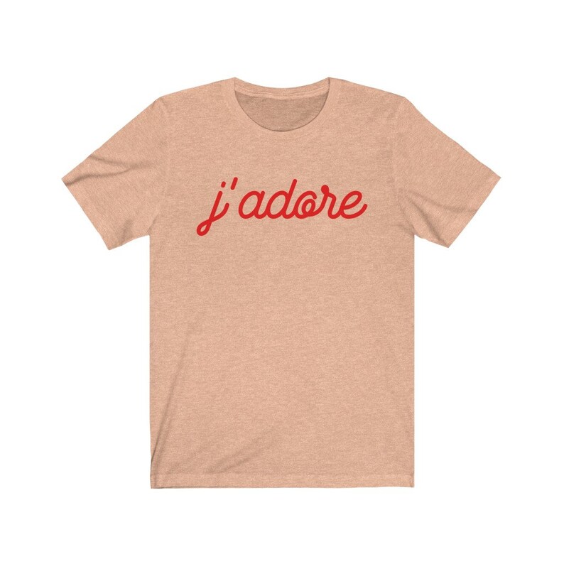 J'adore Le Vintage French Shirt Paris Shirt French Etsy