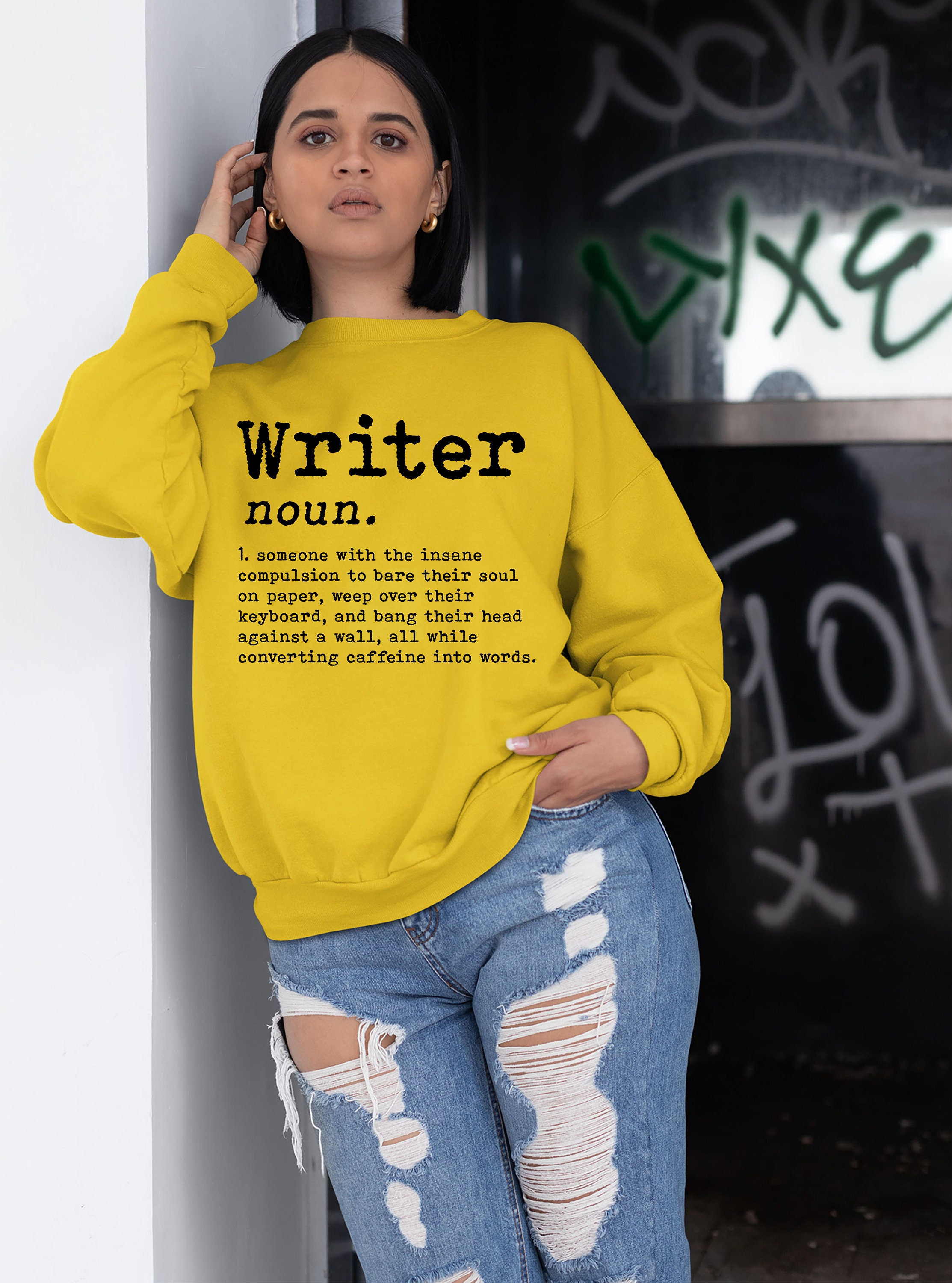 Writer Sweatshirt, Writer Definition, Writer Shirt, Journalist Shirt, Novel Writer Shirt, Writer Tshirt, Writers Gift, Journalism Shirt