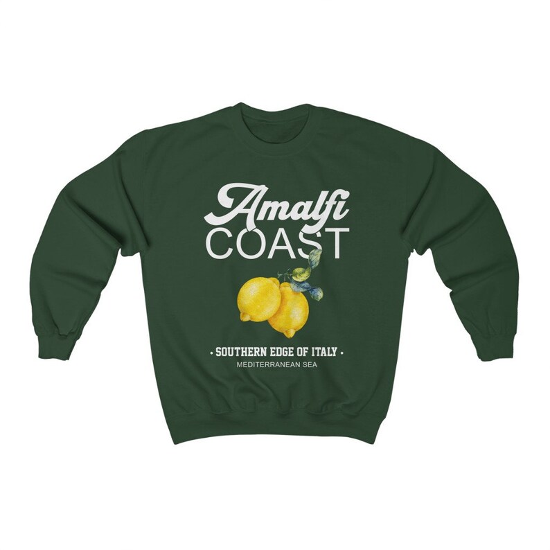 Sudadera Costa Amalfitana, Costa Amalfitana, Camiseta Costa Amalfitana, Camiseta Italia, Positano, Capri, Camiseta Vacaciones, Camiseta Viaje, Camiseta Vintage imagen 4