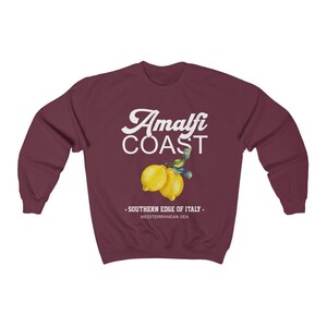 Sudadera Costa Amalfitana, Costa Amalfitana, Camiseta Costa Amalfitana, Camiseta Italia, Positano, Capri, Camiseta Vacaciones, Camiseta Viaje, Camiseta Vintage imagen 6