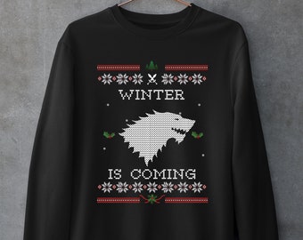 winter is coming Crewneck Sweatshirt