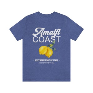 Amalfiküste Shirt, Amalfiküste, Amalfiküste Shirt, Italien Shirt, Positano, Capri, Urlaub Shirt, Reise Shirt, Vintage T-Shirt Bild 9