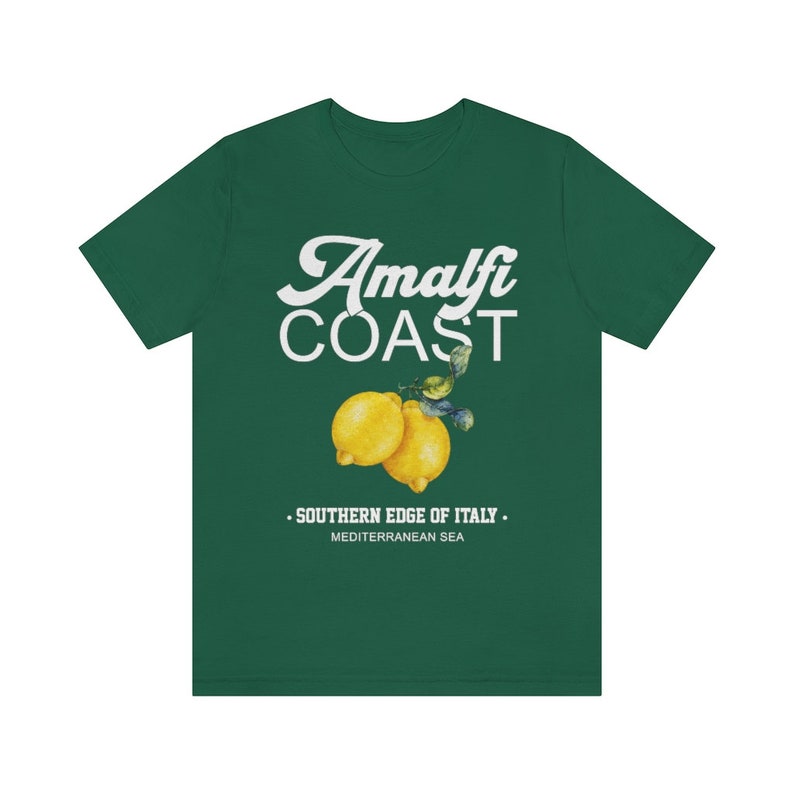 Amalfiküste Shirt, Amalfiküste, Amalfiküste Shirt, Italien Shirt, Positano, Capri, Urlaub Shirt, Reise Shirt, Vintage T-Shirt Bild 4