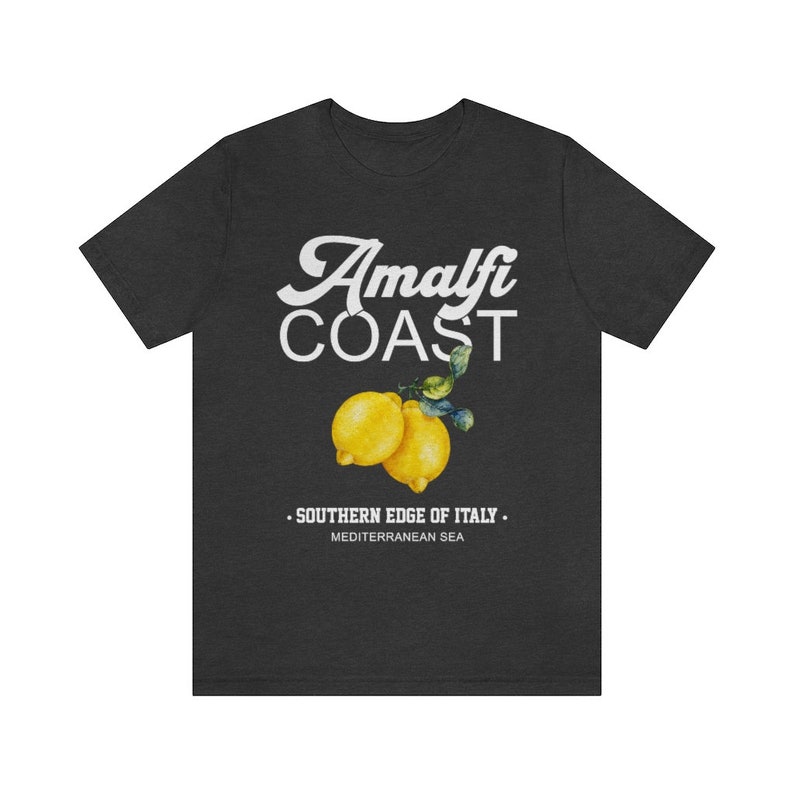 Amalfiküste Shirt, Amalfiküste, Amalfiküste Shirt, Italien Shirt, Positano, Capri, Urlaub Shirt, Reise Shirt, Vintage T-Shirt Bild 3