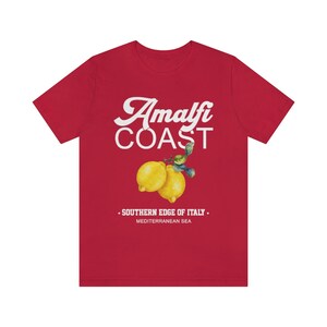 Amalfiküste Shirt, Amalfiküste, Amalfiküste Shirt, Italien Shirt, Positano, Capri, Urlaub Shirt, Reise Shirt, Vintage T-Shirt Bild 8