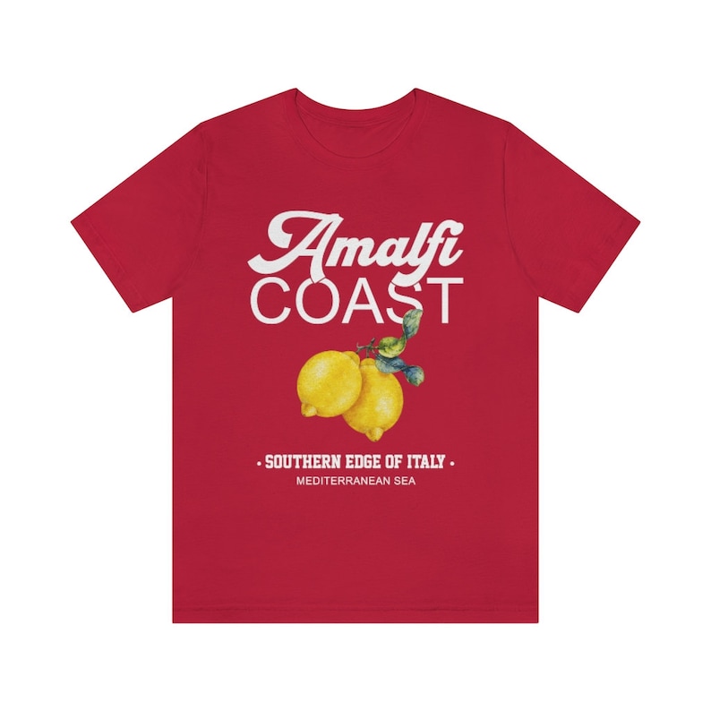 Amalfiküste Shirt, Amalfiküste, Amalfiküste Shirt, Italien Shirt, Positano, Capri, Urlaub Shirt, Reise Shirt, Vintage T-Shirt Bild 8