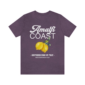 Amalfiküste Shirt, Amalfiküste, Amalfiküste Shirt, Italien Shirt, Positano, Capri, Urlaub Shirt, Reise Shirt, Vintage T-Shirt Bild 5