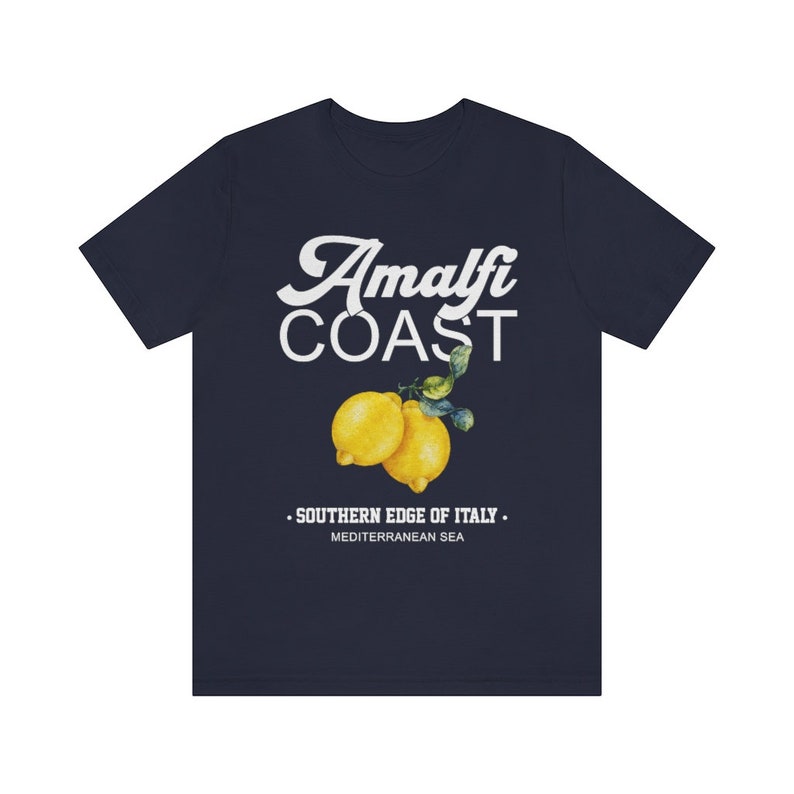 Amalfiküste Shirt, Amalfiküste, Amalfiküste Shirt, Italien Shirt, Positano, Capri, Urlaub Shirt, Reise Shirt, Vintage T-Shirt Bild 7
