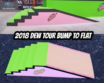 Freestyle Fingerboard Obstacle - 2018 Dew Tour Bump to Flat Replica (LIMITED EDITION)