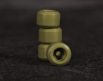 Fingerboard Wheels - Freestyle Aperture Wheels - f/7 Streets - Matcha (Formula 2)