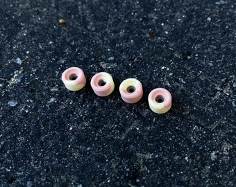 Fingerboard Wheels - Freestyle Aperture Wheels - f/9 Bowl Shapes - Strawberry Swirl