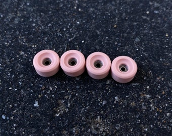 Fingerboard Wheels - Freestyle Aperture Wheels - f/9 Bowl Shapes - Flamingo