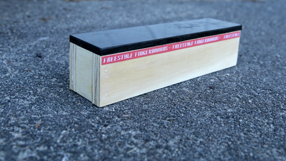 Freestyle Fingerboard Obstacle Handmade Ramp Urban Ledge Etsy