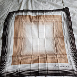 Brand New Vintage Leonardi Silk Scarf