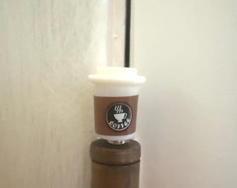 Mini Coffee Magnetic Hinge Topper
