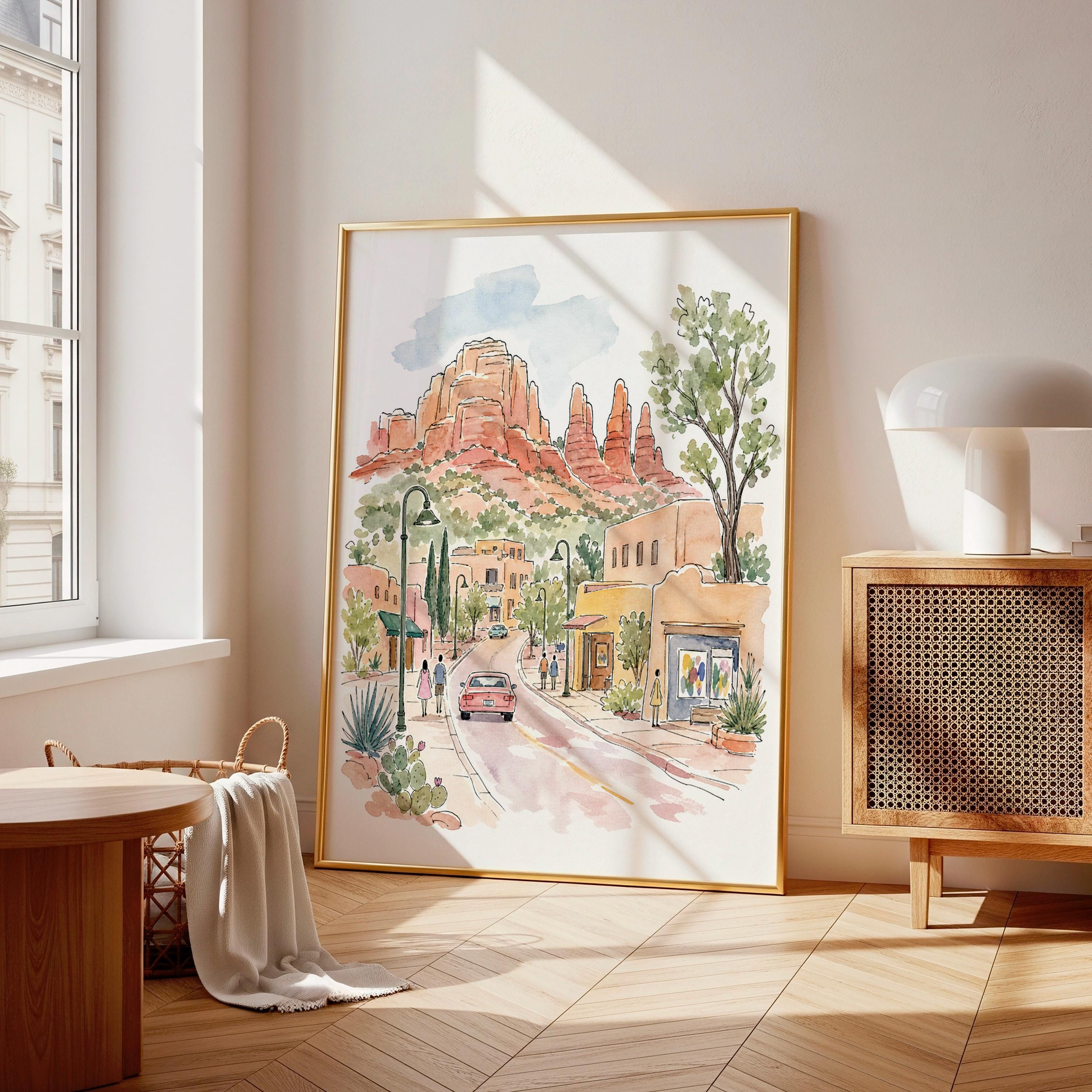 Sedona Wall Art - Etsy