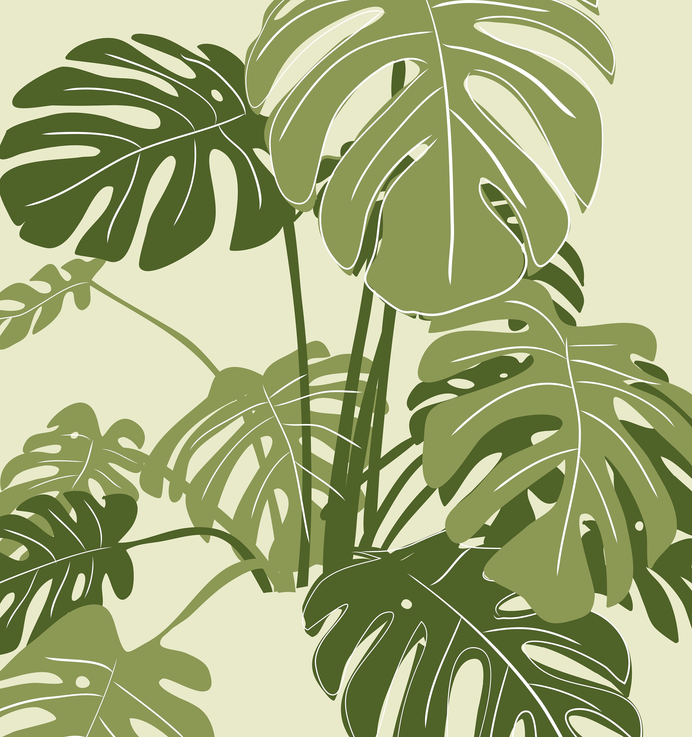 Monstera Duschvorhang, einfache moderne zeitgenssische Bltter Pflanze,  minimalistischen Badezimmer Vorhang Matte, Haus Bad Dekor, Housewarming  Geschenk - Etsy.de