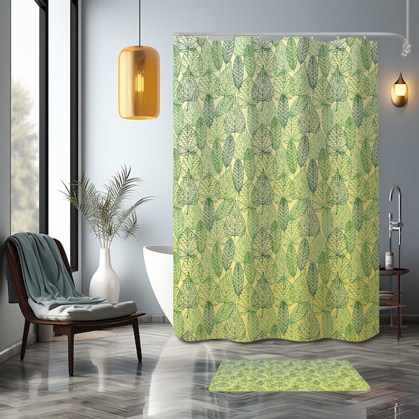 Cotton Shower Curtain - Etsy UK