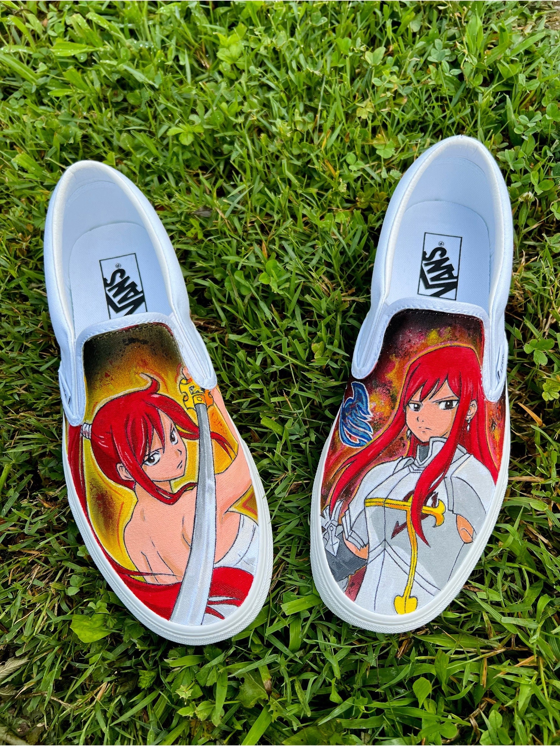 Buy Custom Animecartoon Vans Shoes Online in India  Etsy