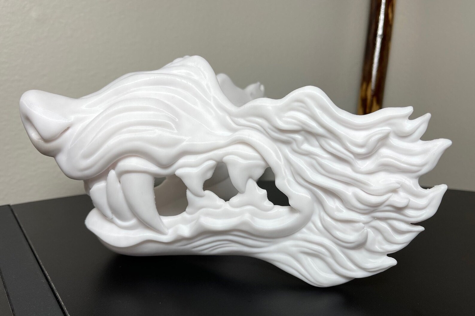 3D Printed Adult Wolf Mask - Etsy