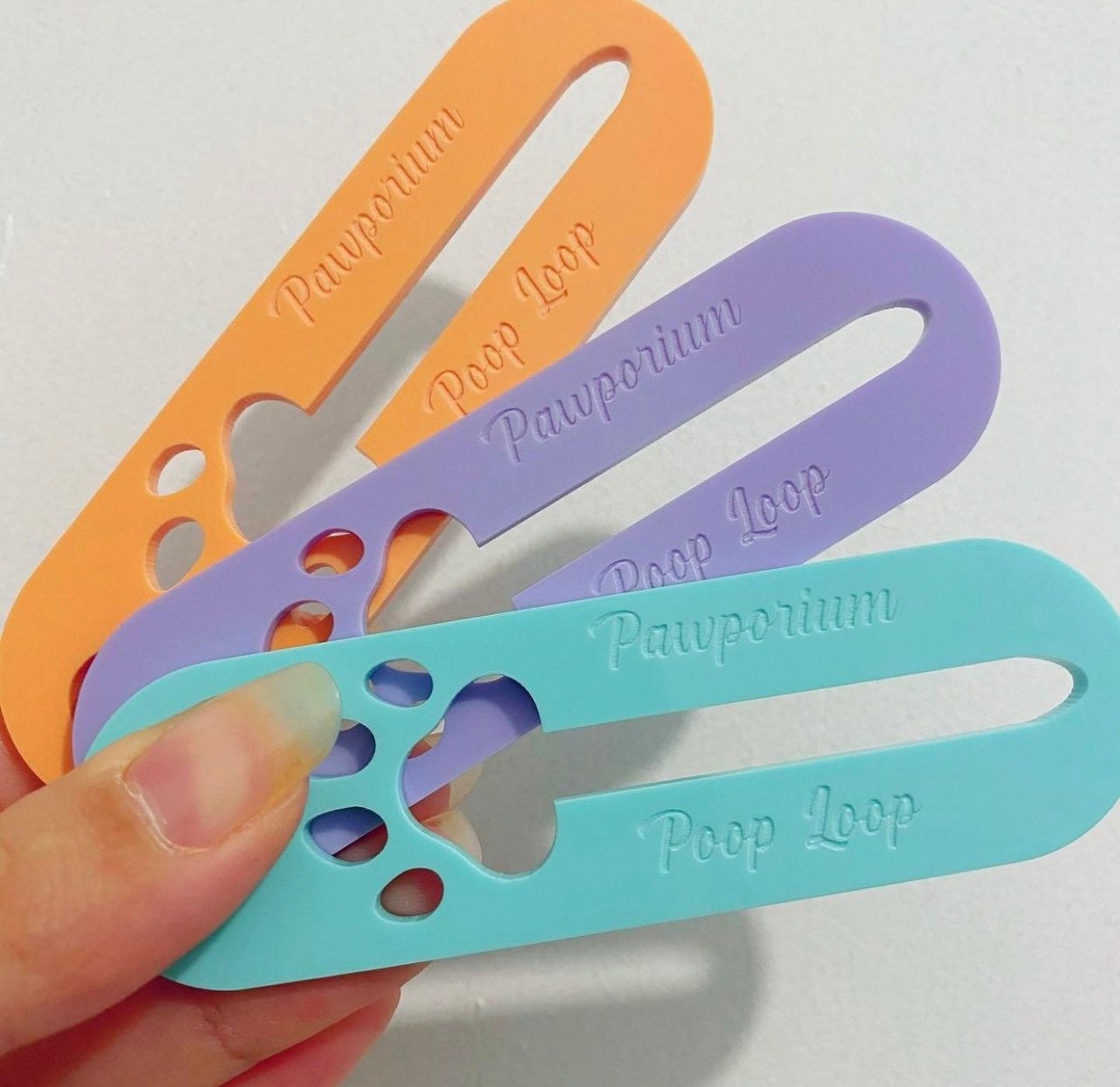 Doggy Doo Holder dog Poop Bag Holder for Dirty Poop Bags Etsy