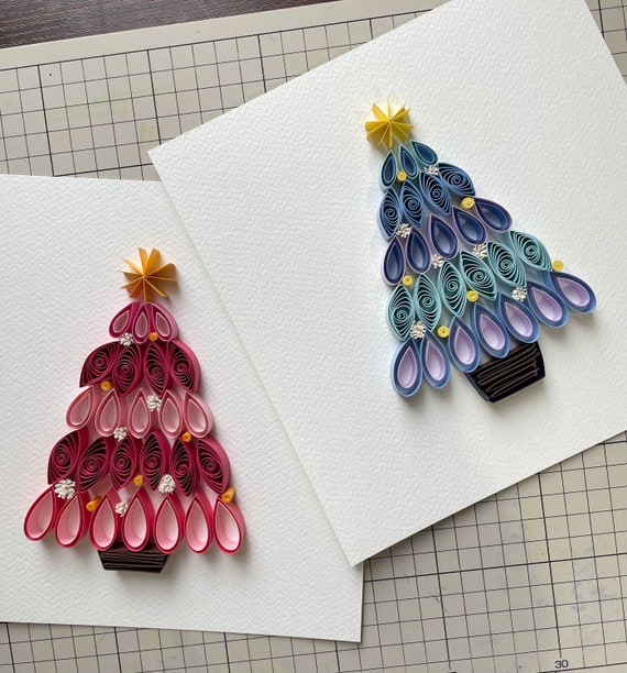 PATIKIL 180 Bandes De Papier Quilling Métallique De 1 Cm X 54 Cm, Papier Origami Pour L'Art Du Quilling, Kit De Bricolage Pour Adultes Débutants, Artisanat De Noël, Bleu