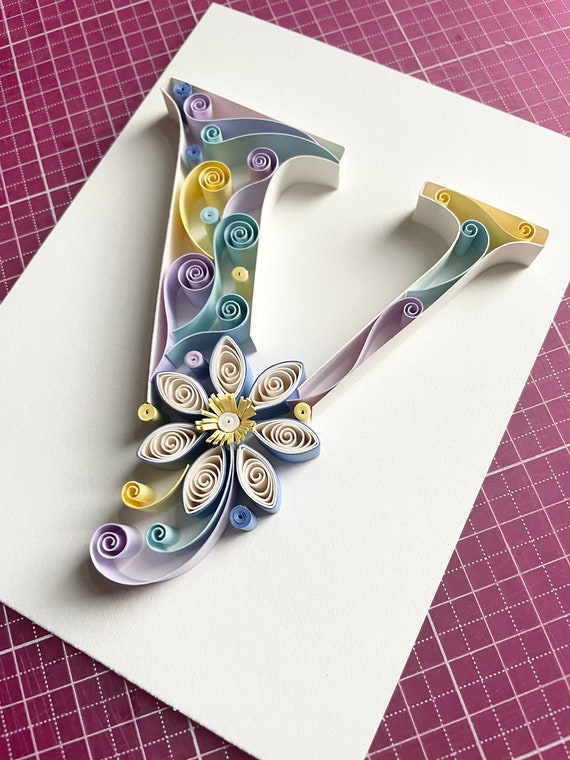 How to Use an Embossing Tool for Quilling, Paper Monograms
