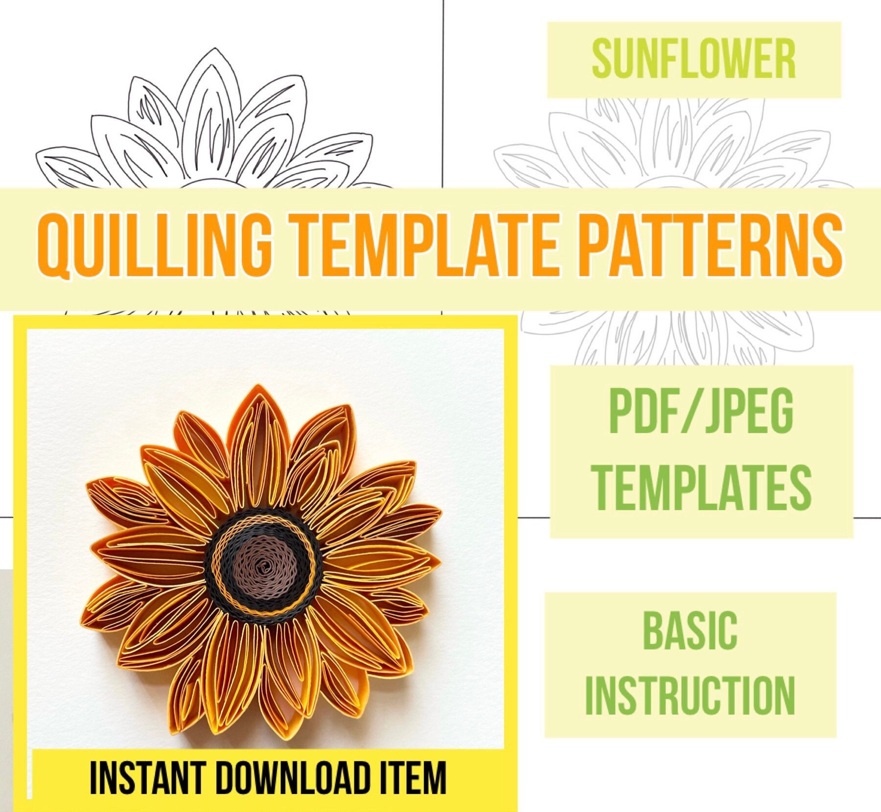 Quilling Template, Quilling Card, Quilling Patterns, Quilling Template