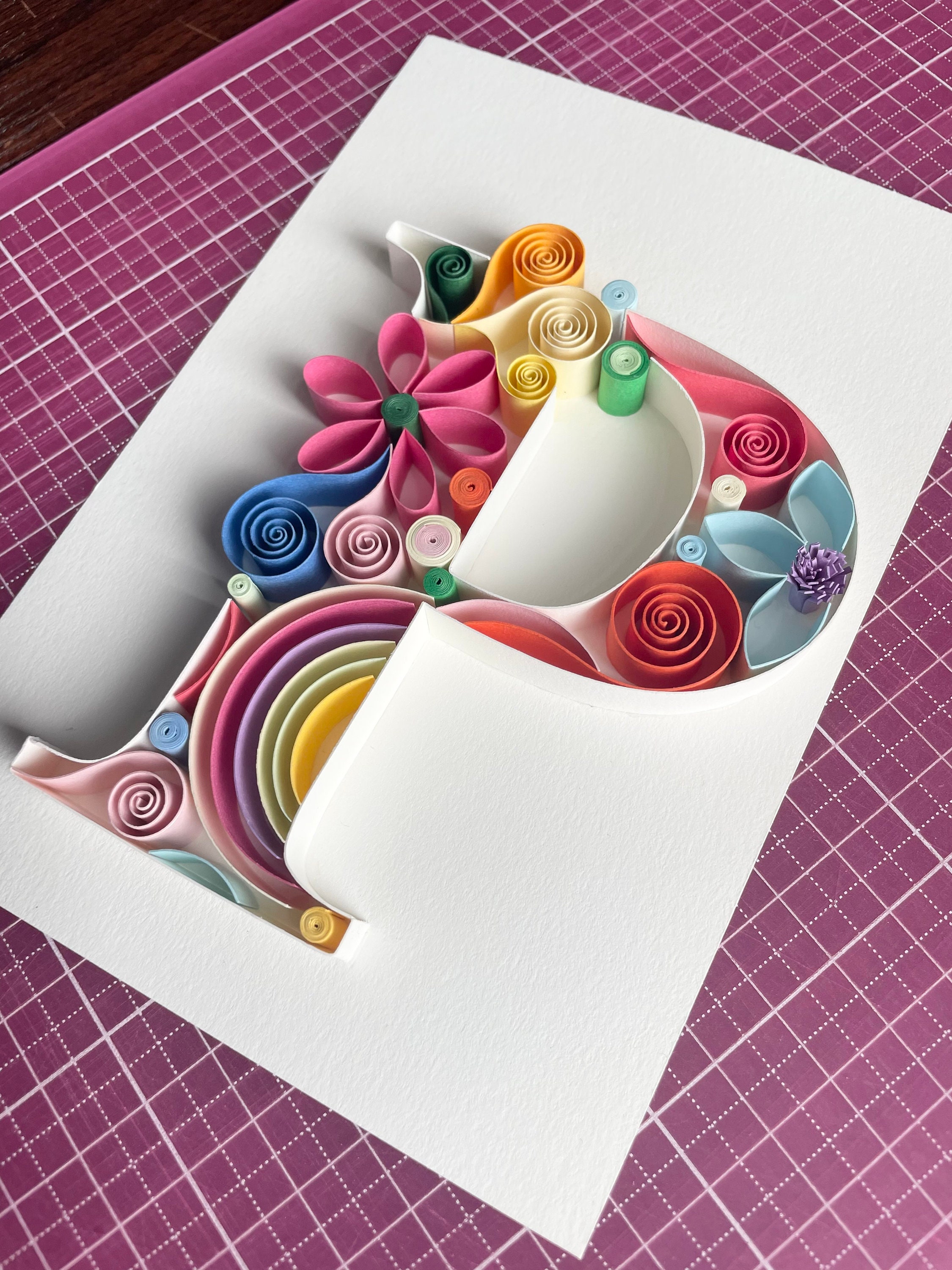 Quilling Pattern Script Quilling Template, Quilling Letter, Quilling Patterns, Quilling ...