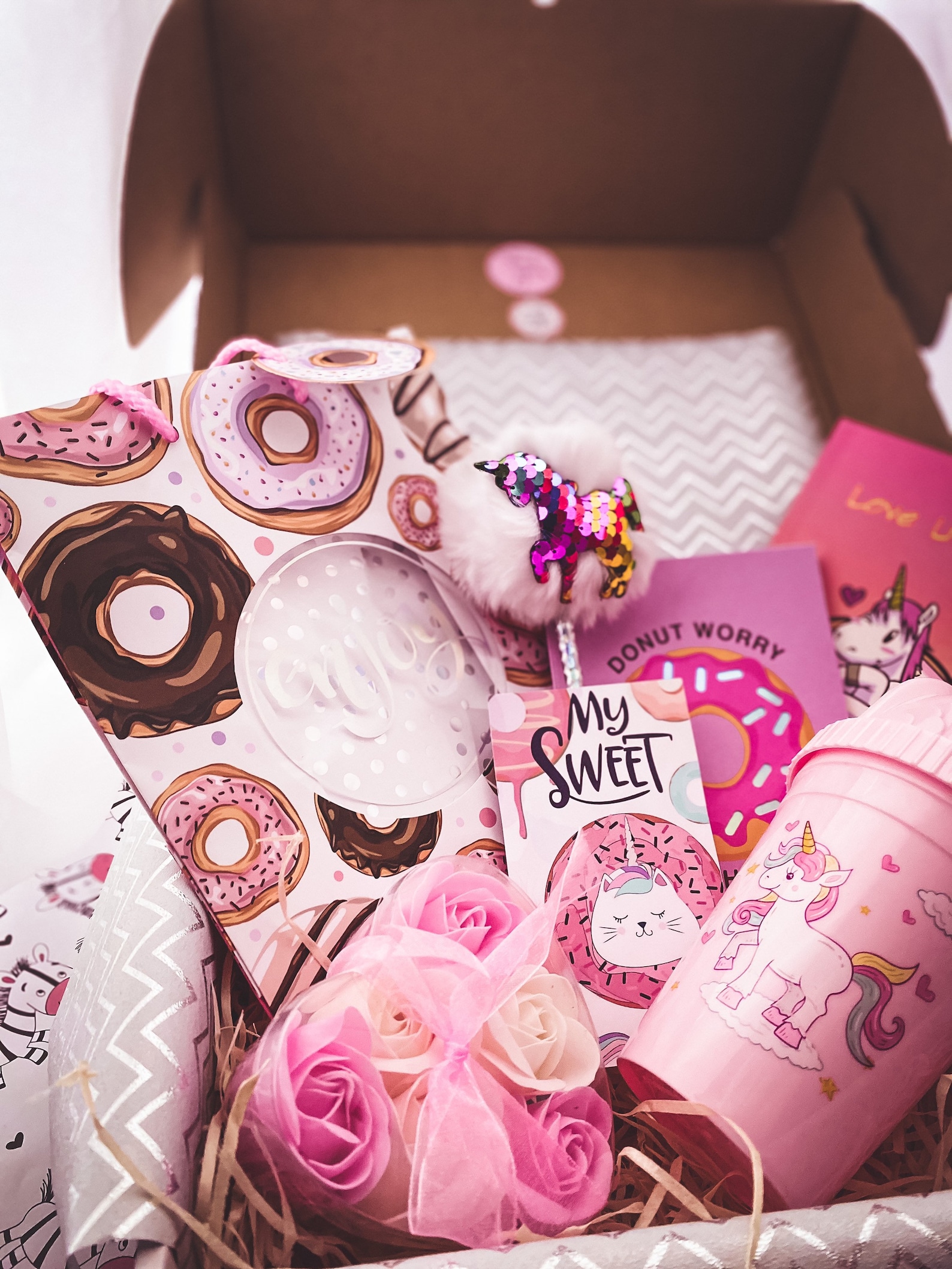 Unicorn Dreams Big Gift Box Teenage Girl Gift Box For Girl Etsy