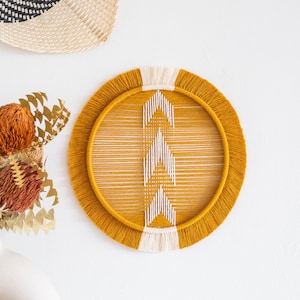 Fiber Wall Art, Boho Wall Hanging, Macrame Wall Decor, Modern Textile Decor, Fiber Wall Decoration, Textile Knot Art, Circle Macrame Mural