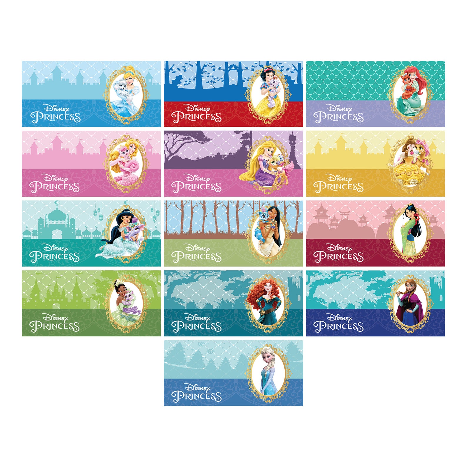 13 Mug Design Template Disney Princess Mug Sublimation Etsy