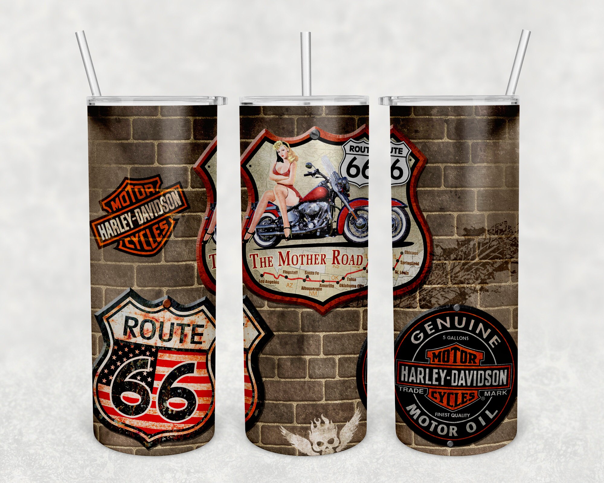 5 Harley Tumbler 20oz Design Harley Tumbler Design Harley Etsy
