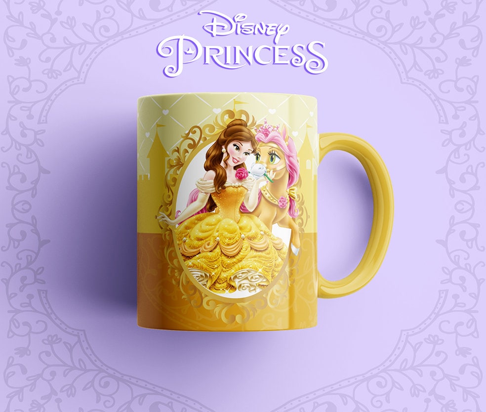 13 Mug Design Template Disney Princess Mug Sublimation Etsy