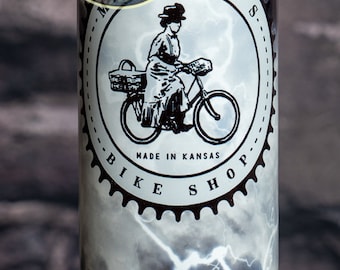 Miss Gulch's Bike Shop - Glow in the Dark 20oz Skinny Tumbler