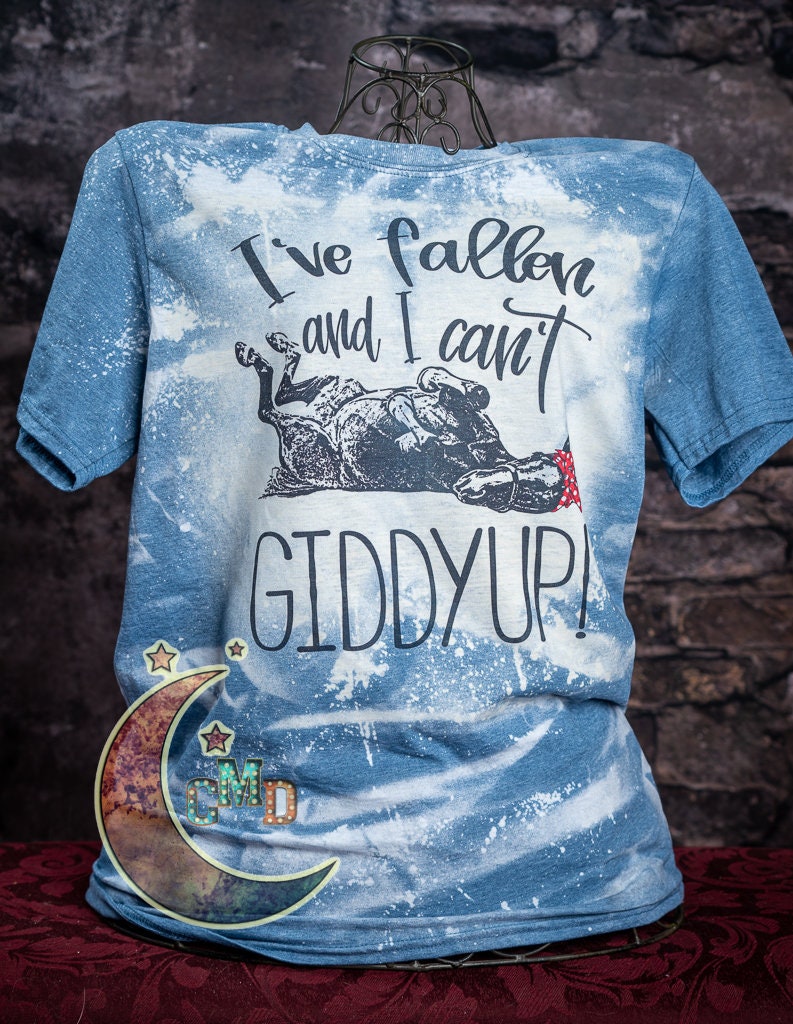 I've Fallen And Can't Giddy Up Cow T Shirt For Women Men I've Fallen And Can't Giddy Up Cow T Shirt For Women Men