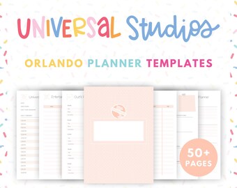 Universal Studios Orlando Vacation Planner With 50 Printable | Etsy