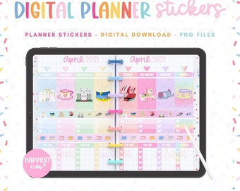 DisneyWorld Digital Planner Stickers Bundle Happiest Rides – Disneyland Disneyworld Planner Stickers Digital Planning GoodNotes Stickers