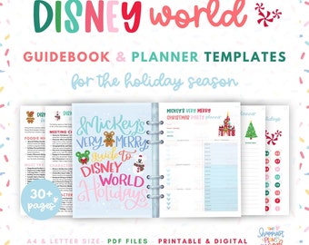 DisneyWorld Christmas Planner – Mickey's Very Merry Guide (PDF)