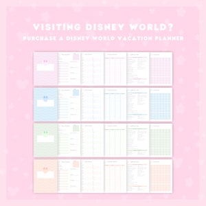 Universal Studios Orlando Vacation Planner With 50+ Printable Templates ...