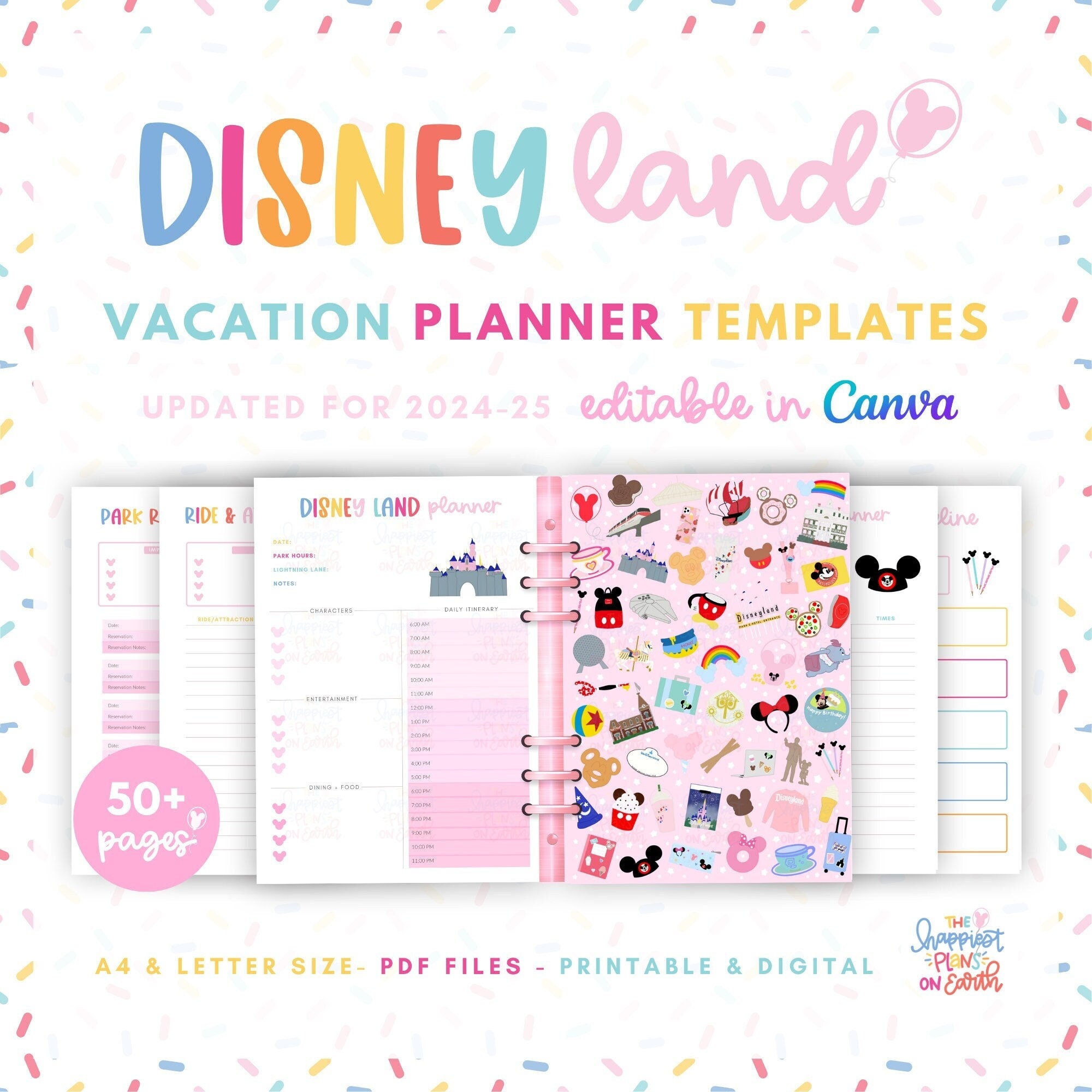 disneyland-vacation-planner-templates-guide-50-digital-printable-templates-for-disneyland-planning-california-adventure-etsy