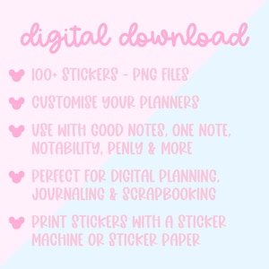 Disney Digital Stickers
Disney Digital Planner
disney world stickers
disneyland stickers
disney parks stickers
disney stickers
disney planner stickers
disney planner spread
disney stationery
Goodnotes stickers
disney things
disney world merch