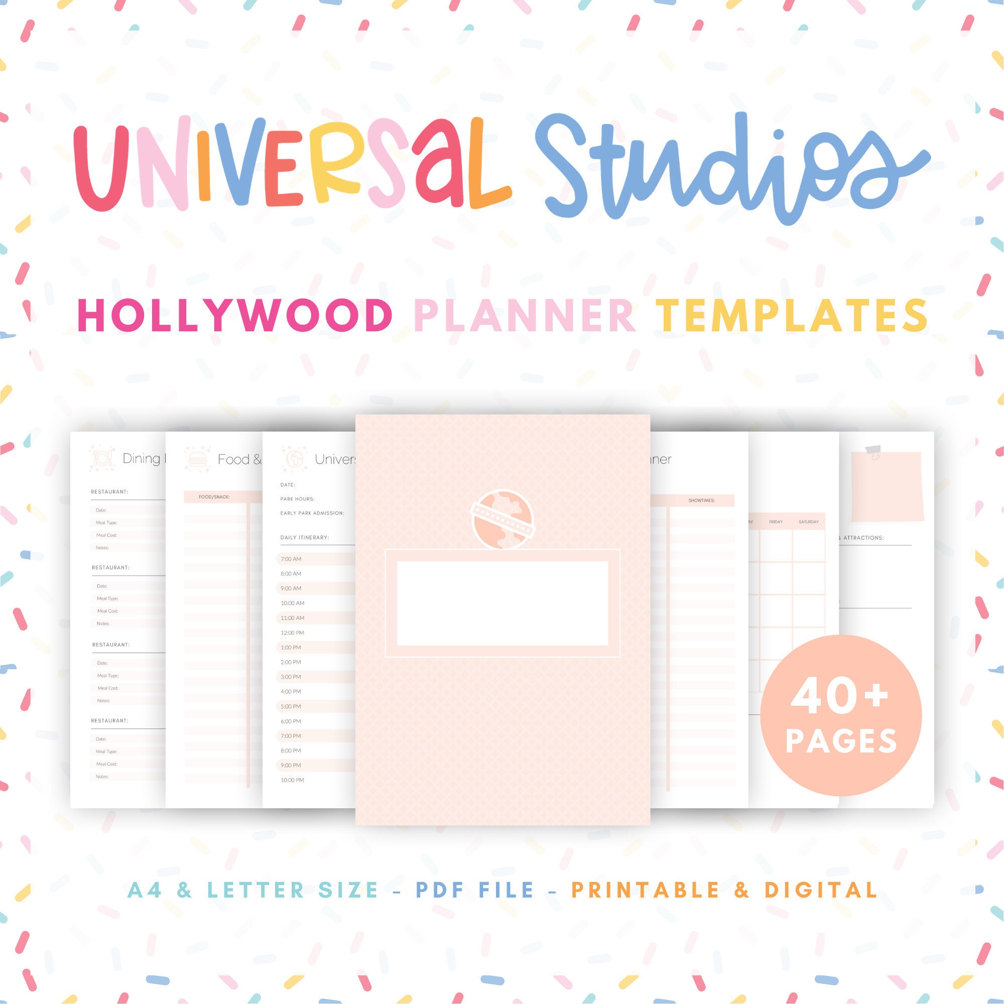 universal studios hollywood trip planner