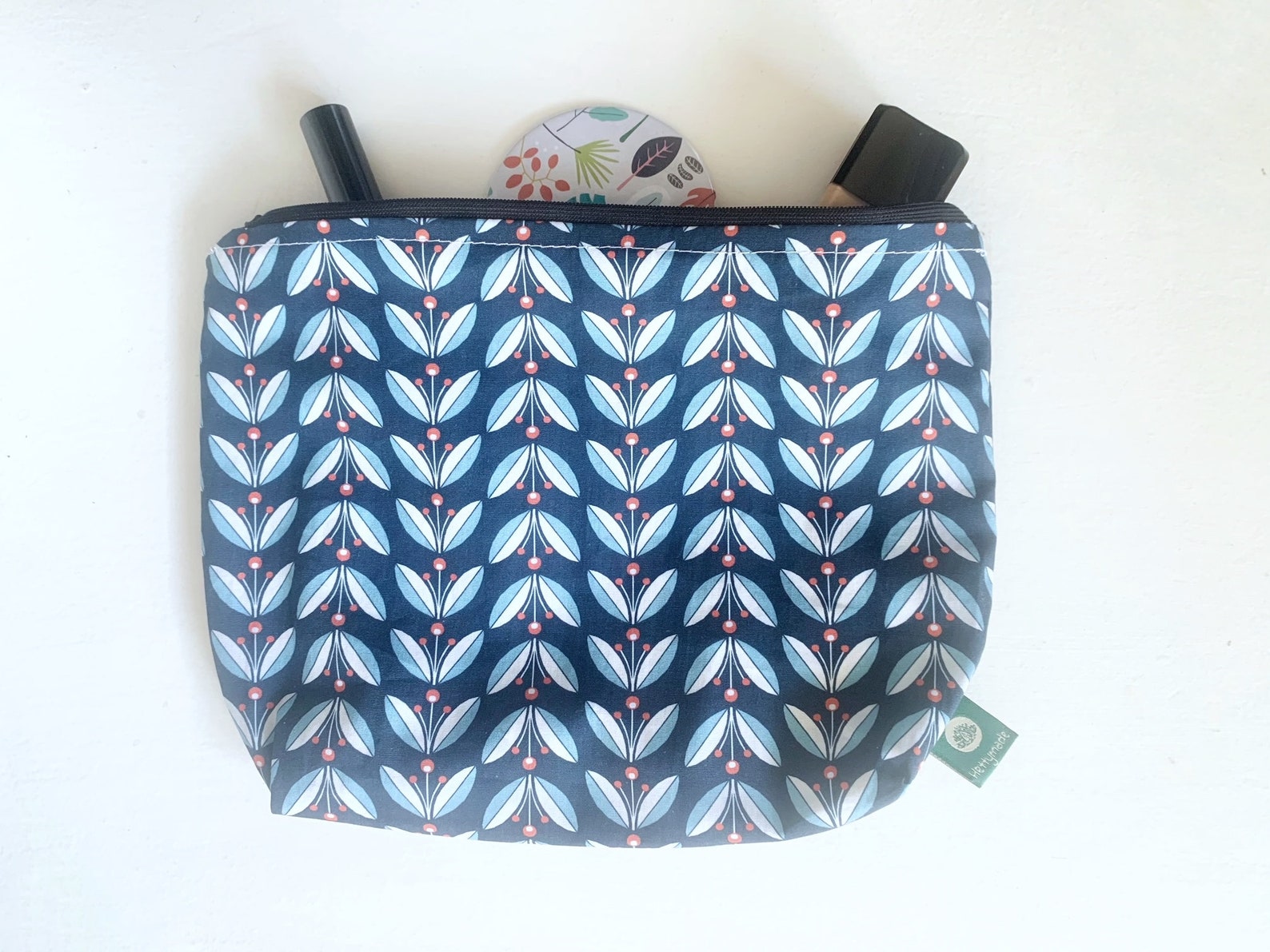 Organic Make up bag Cosmetic bag Toiletry bag Eco Etsy