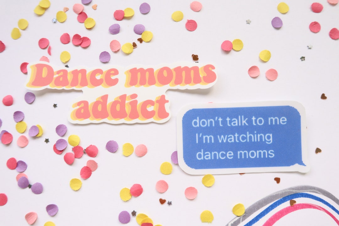 2 Pcs Dance Moms Sticker Pack Sticker Pack Sticker for Etsy